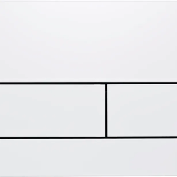 TECEsquare Metal II Flush button - White Gloss button