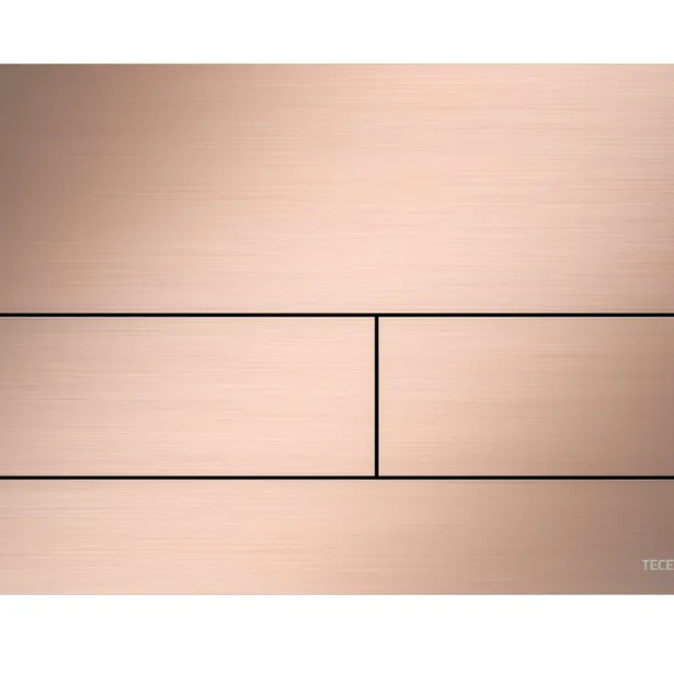 TECEsquare Metal II Flush button - PVD Brushed Rose Gold